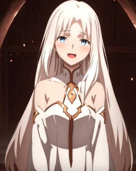 06969-2467068793-1girl, solo, fate, white hair, very long hair,  excited ,beautiful, reflective hair,light background, good lighting, {{looking a.png